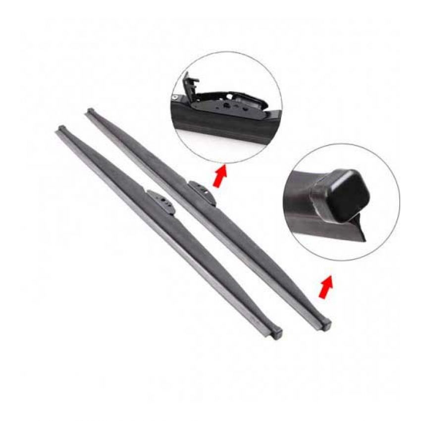 1 Universal Car Windshield Rubber Wiper in Pakistan